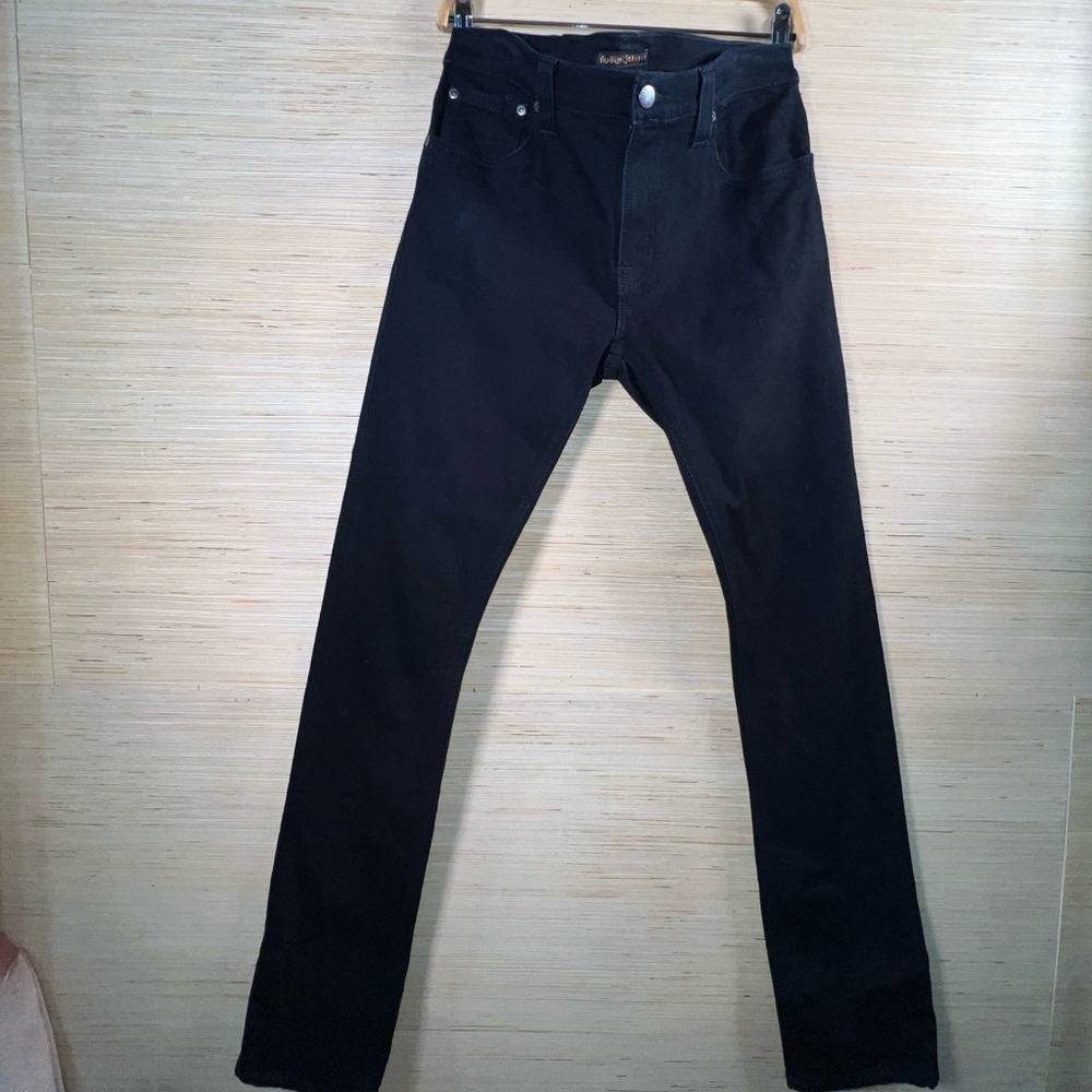 NUDIE JEANS CO MEN’S JEANS- SIZE: 32 dark wash